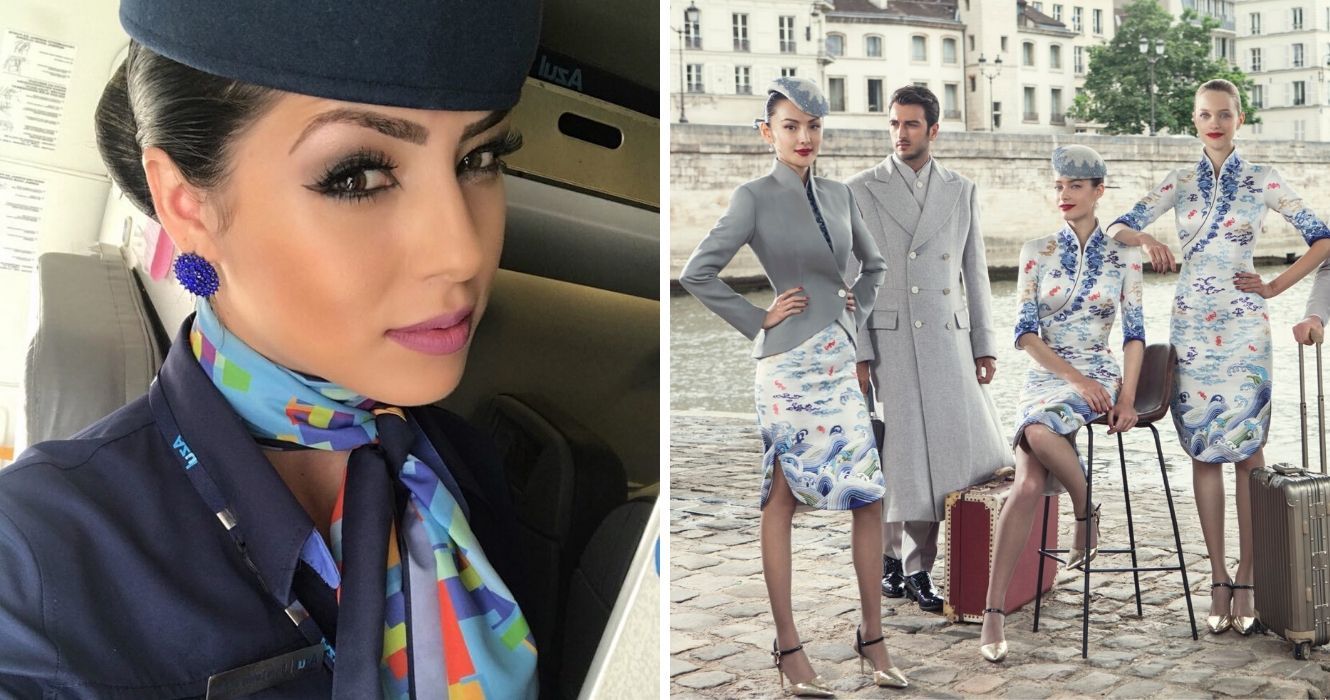 20 Most Flattering Flight Attendant Uniforms Thetravel