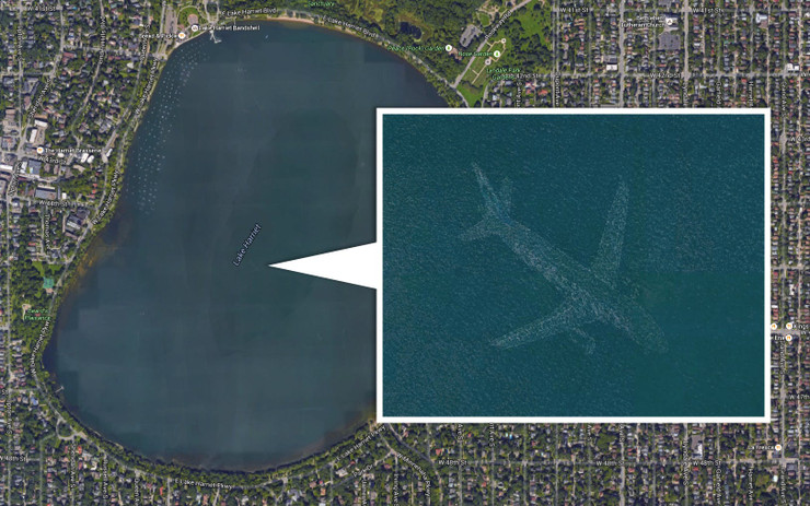 Pics Of The 20 Strangest Things Spotted On Google Earth Crazy Google Earth Images