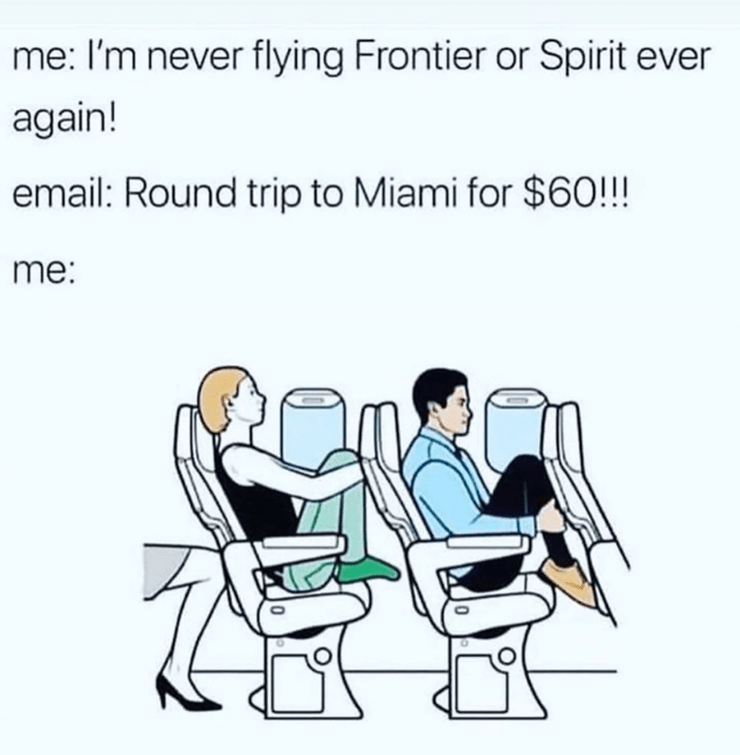 10 Hilarious Memes About Spirit Airlines That Are Sadly All Too Real