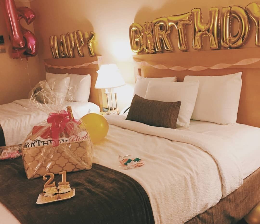 birthday ideas for boyfriend in hotel